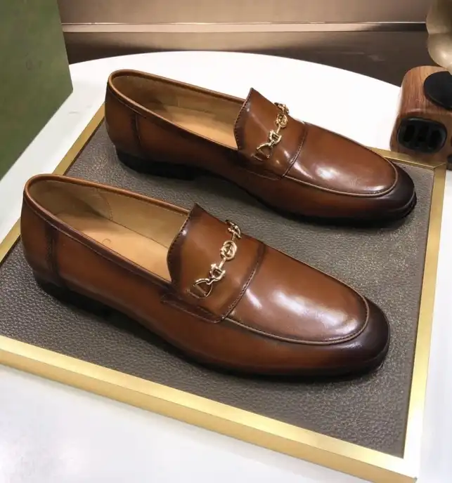 hype Gucci Leather Shoes