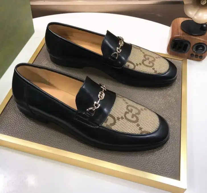 hype Gucci Leather Shoes