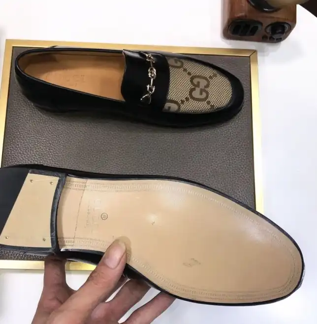 hype Gucci Leather Shoes