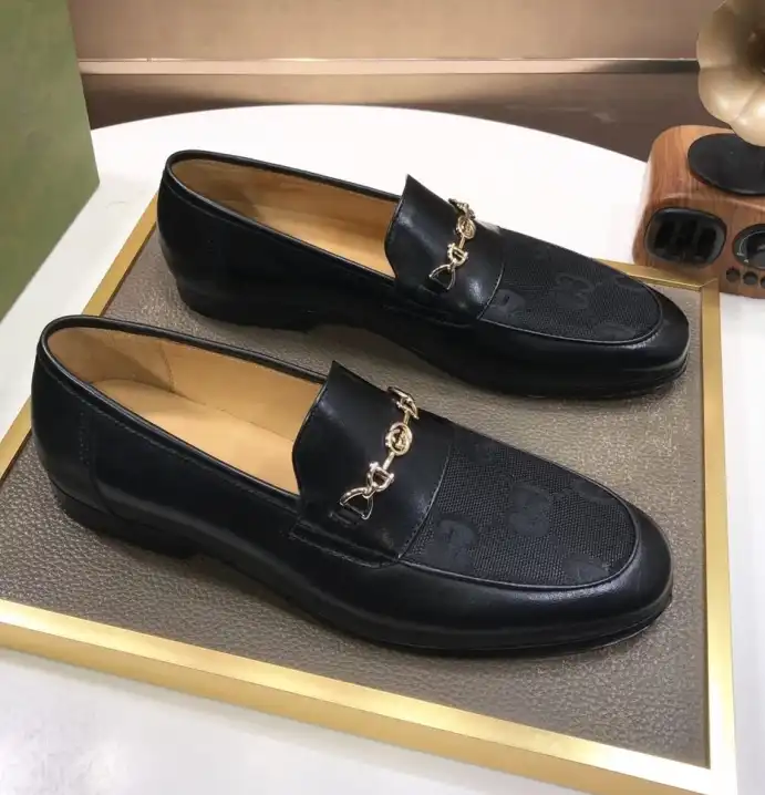 hype Gucci Leather Shoes