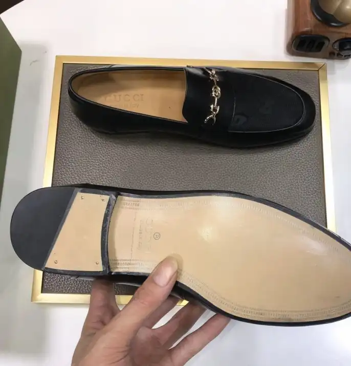 hype Gucci Leather Shoes