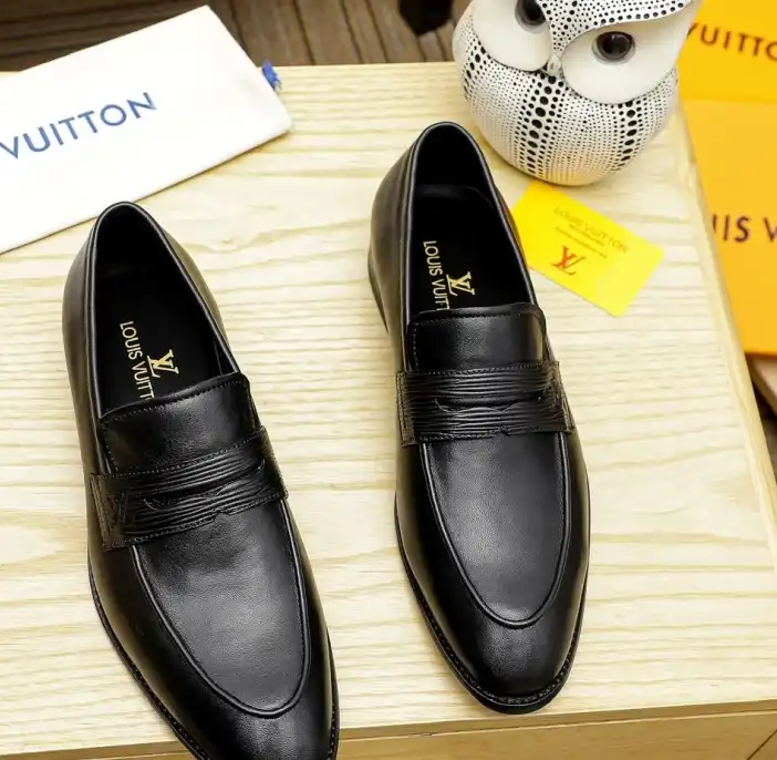 hype LV Leather Shoes