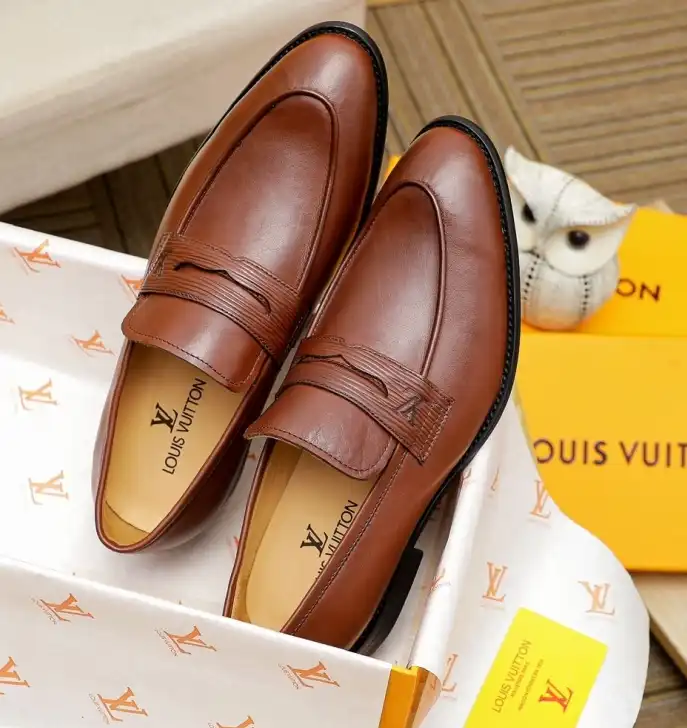 hype LV Leather Shoes