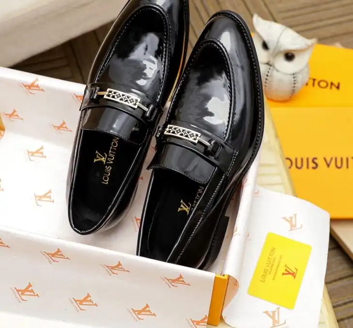 hype LV Leather Shoes