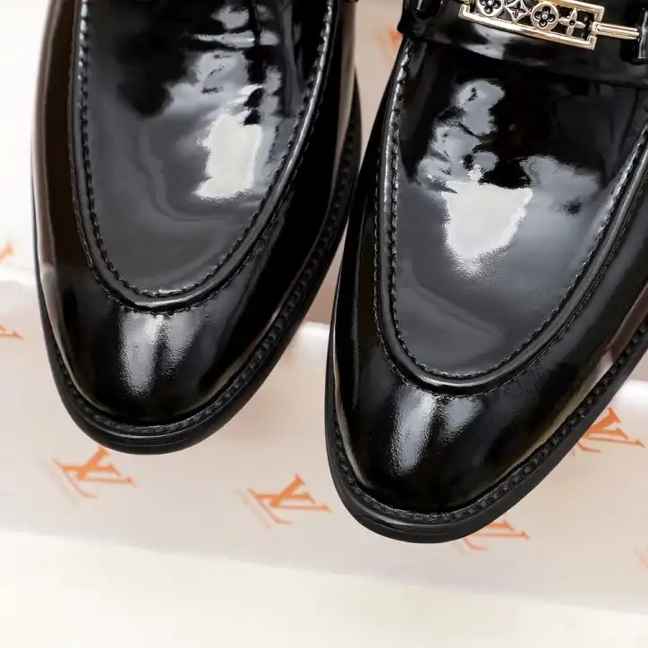 hype LV Leather Shoes