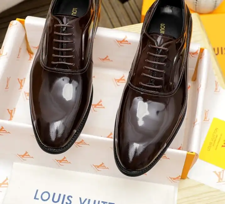 hype LV Leather Shoes