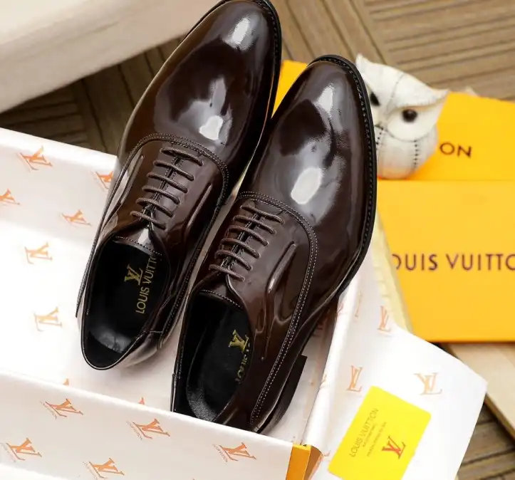 hype LV Leather Shoes