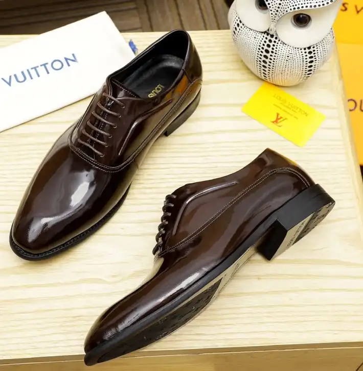 hype LV Leather Shoes