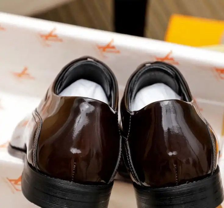 hype LV Leather Shoes