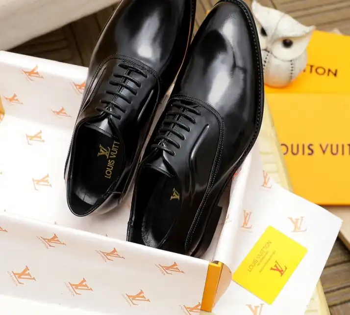 hype LV Leather Shoes