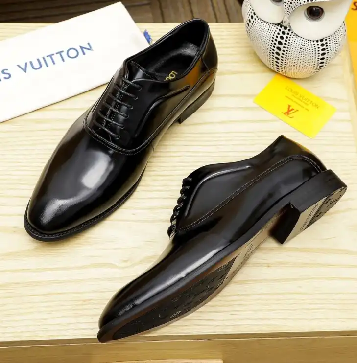 hype LV Leather Shoes