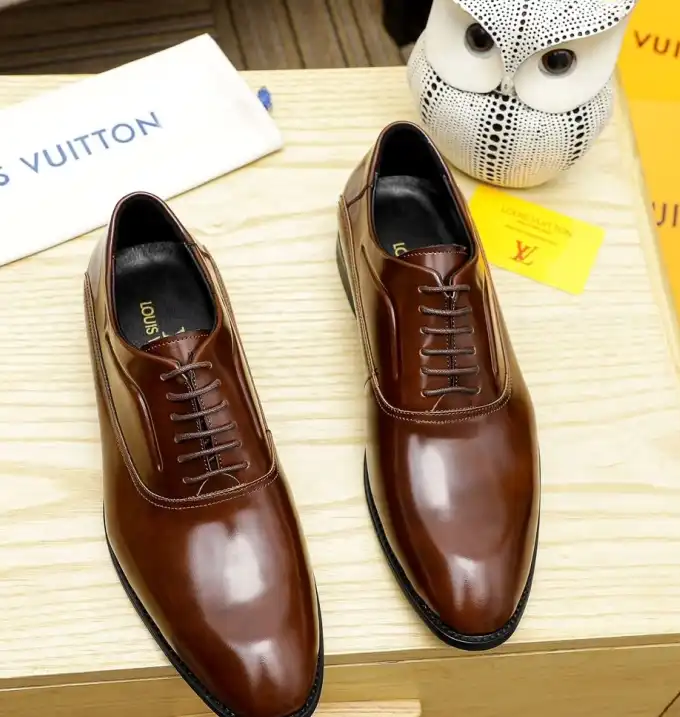 hype LV Leather Shoes