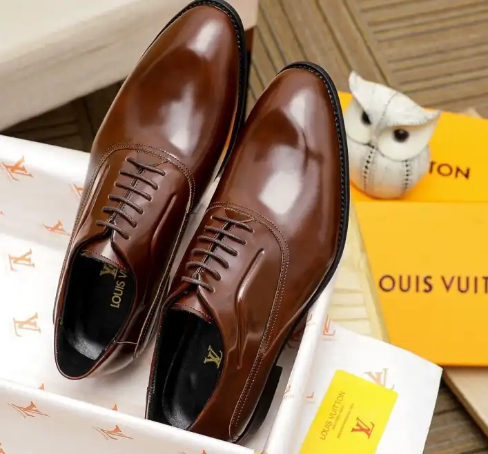 hype LV Leather Shoes