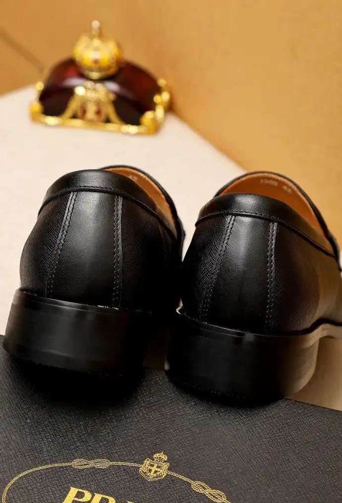 hype Prada Leather Shoes