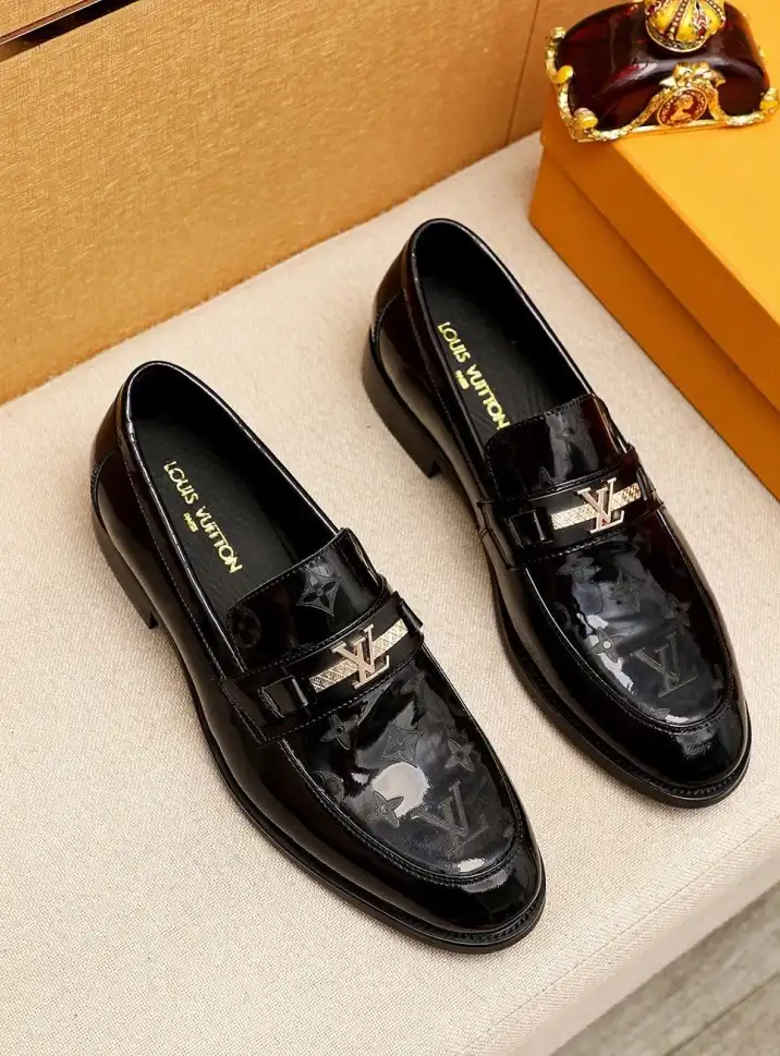 hype LV Leather Shoes