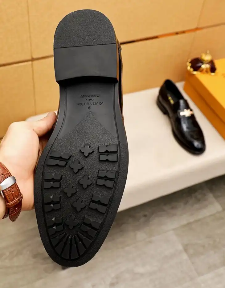 hype LV Leather Shoes