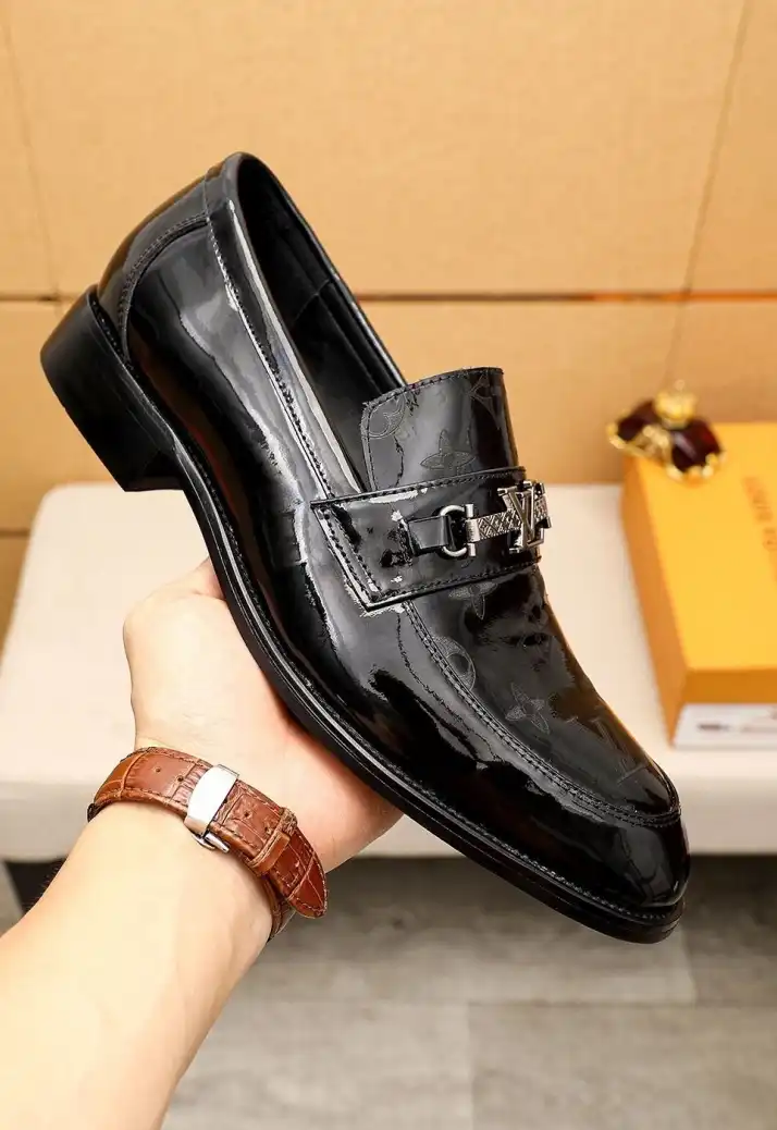 hype LV Leather Shoes