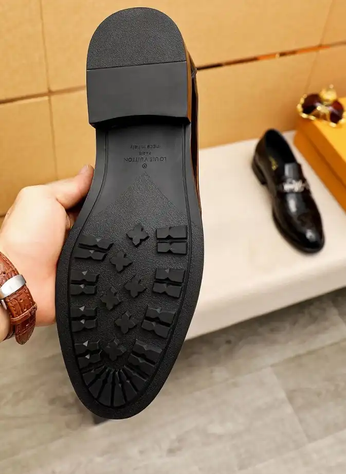 hype LV Leather Shoes