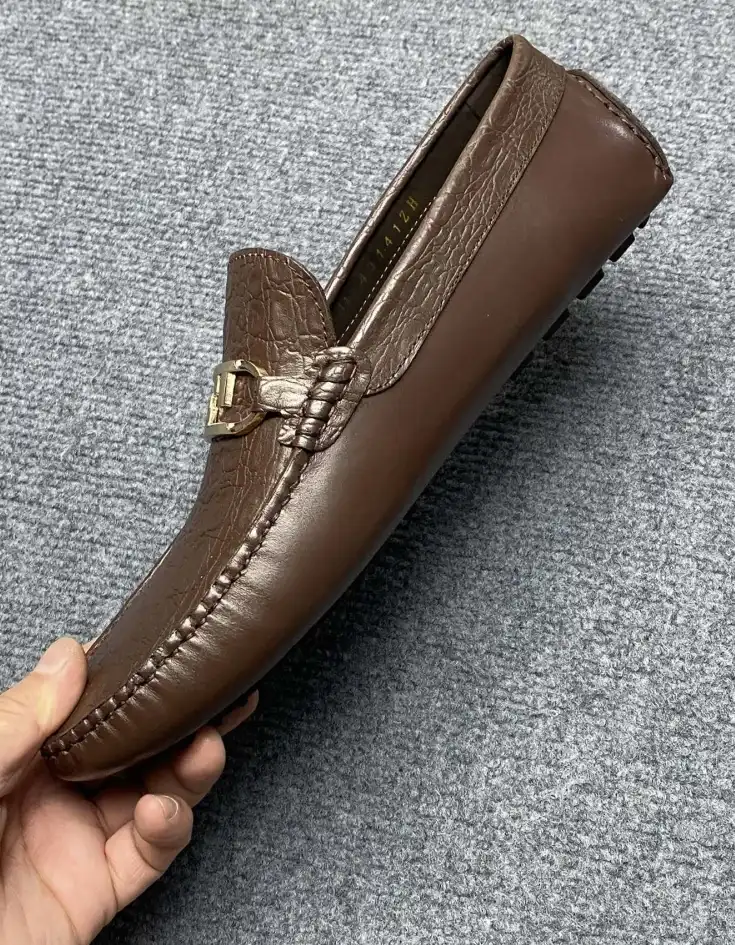 hype Fendi Leather Shoes