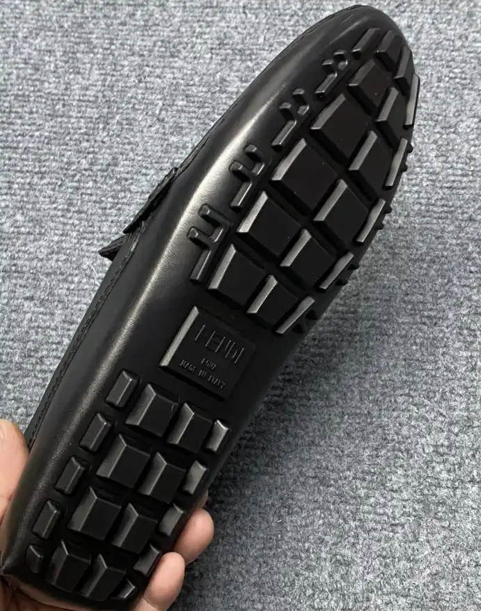 hype Fendi Leather Shoes