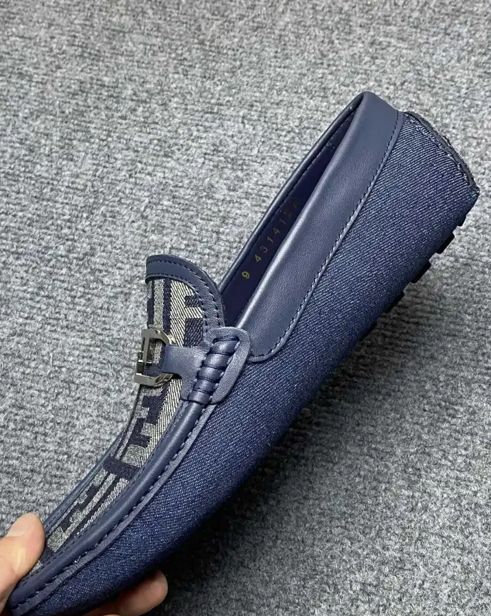 hype Fendi Leather Shoes