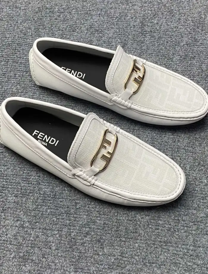 hype Fendi Leather Shoes