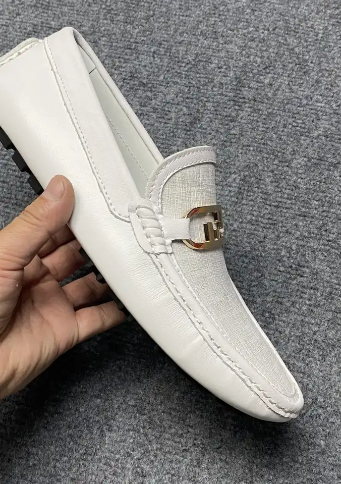 hype Fendi Leather Shoes