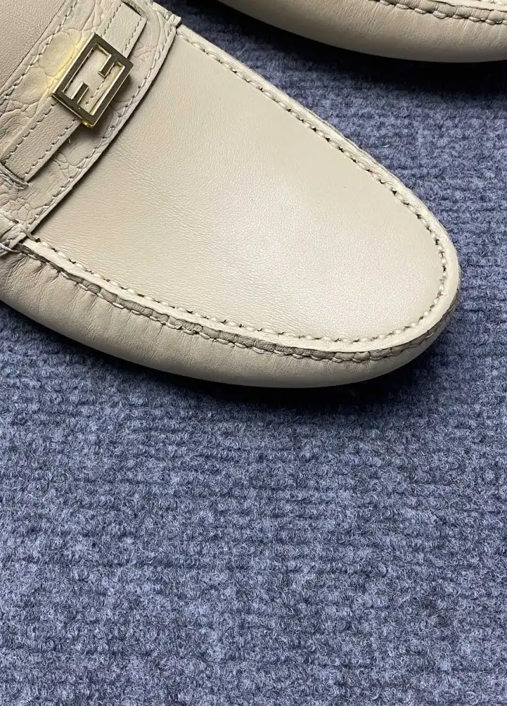 hype Fendi Leather Shoes