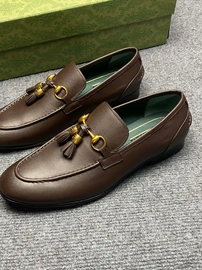 hype Gucci Leather Shoes