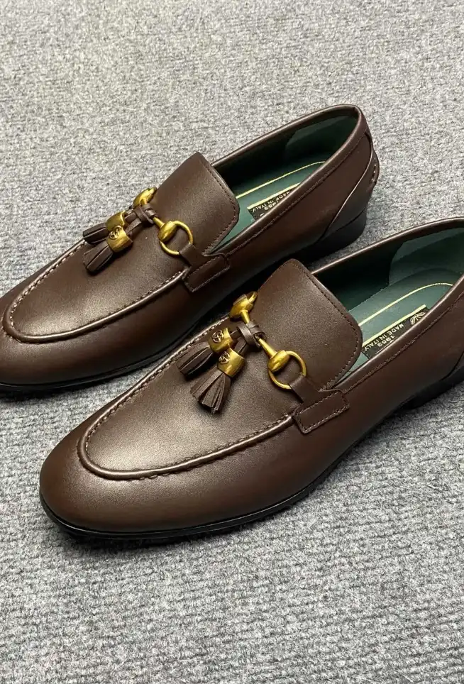 hype Gucci Leather Shoes