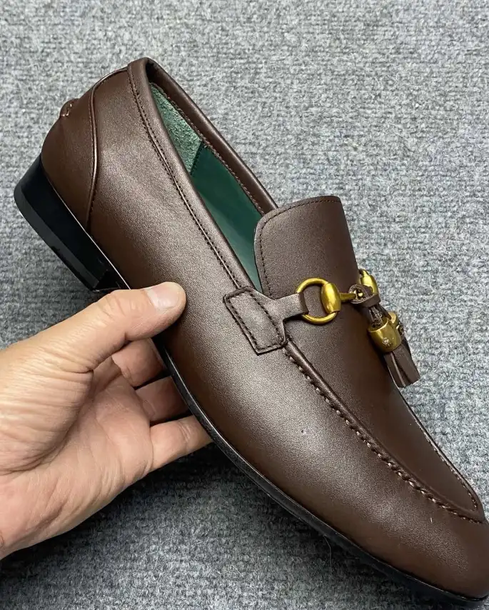 hype Gucci Leather Shoes