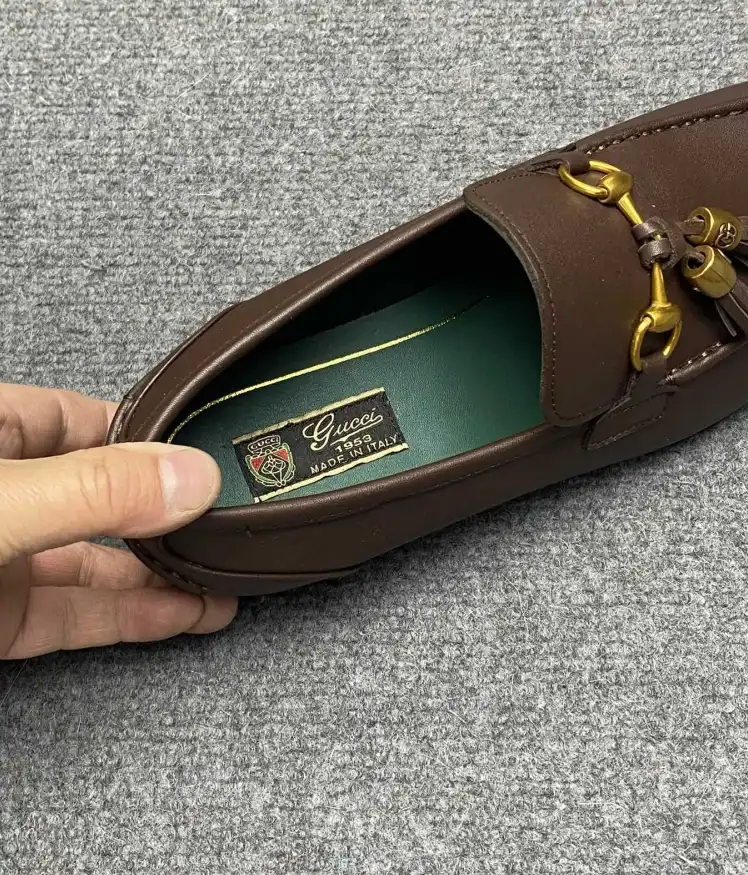 hype Gucci Leather Shoes