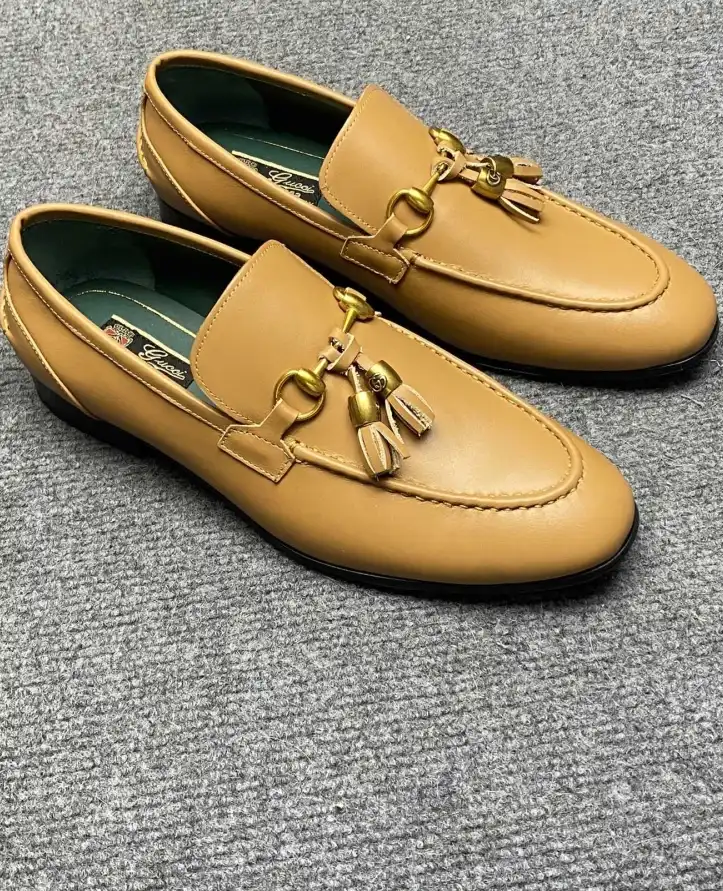 hype Gucci Leather Shoes