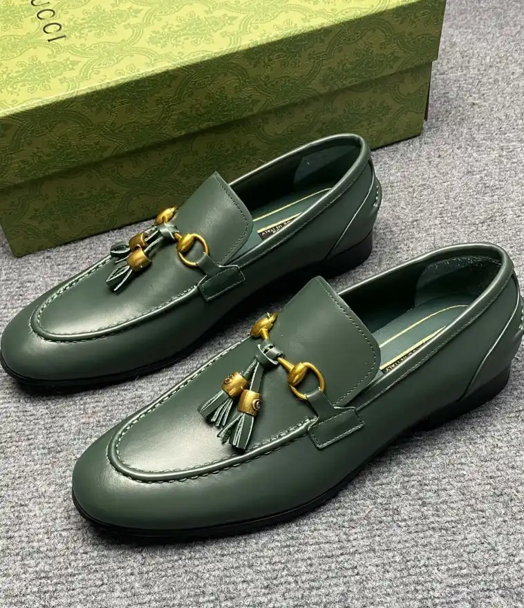 hype Gucci Leather Shoes