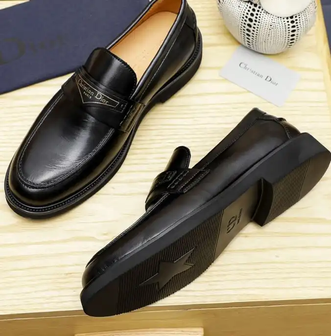 hype Christian Dior Leather Shoes