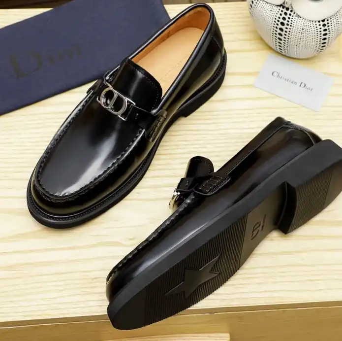 hype Christian Dior Leather Shoes