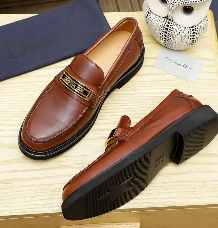 hype Christian Dior Leather Shoes