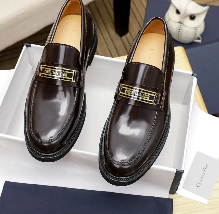 hype Christian Dior Leather Shoes