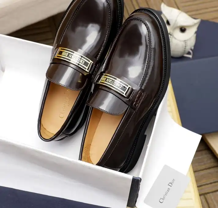 hype Christian Dior Leather Shoes