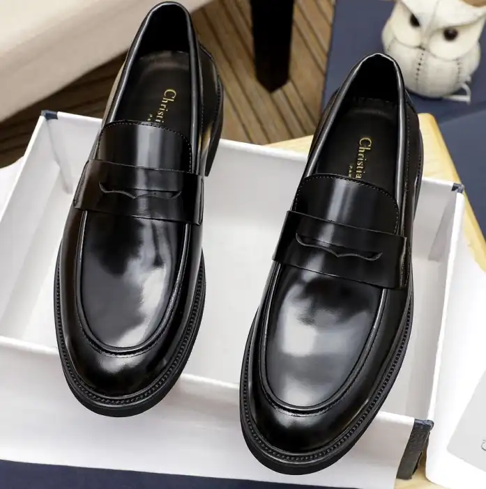 hype Christian Dior Leather Shoes