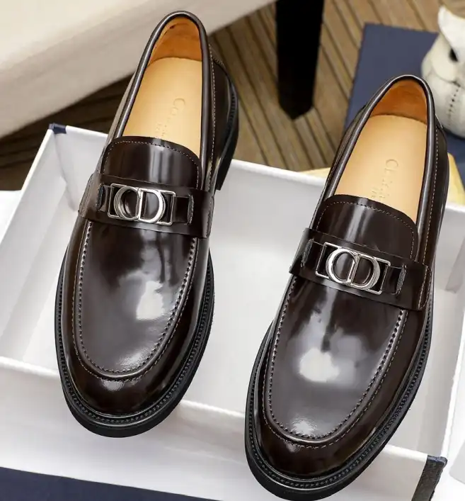 hype Christian Dior Leather Shoes