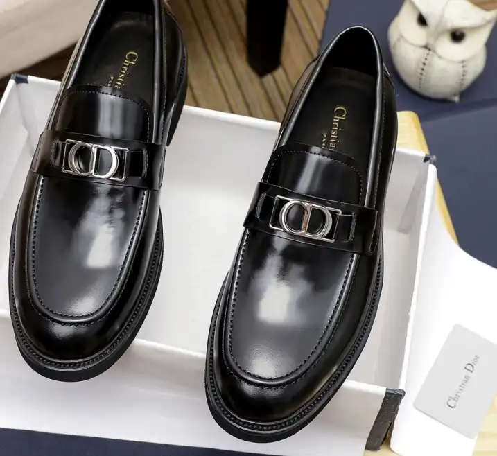 hype Christian Dior Leather Shoes