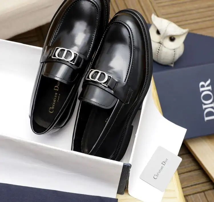 hype Christian Dior Leather Shoes