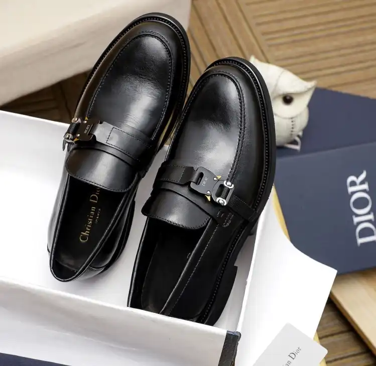 hype Christian Dior Leather Shoes