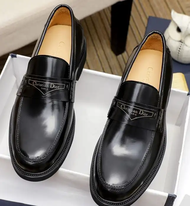 hype Christian Dior Leather Shoes