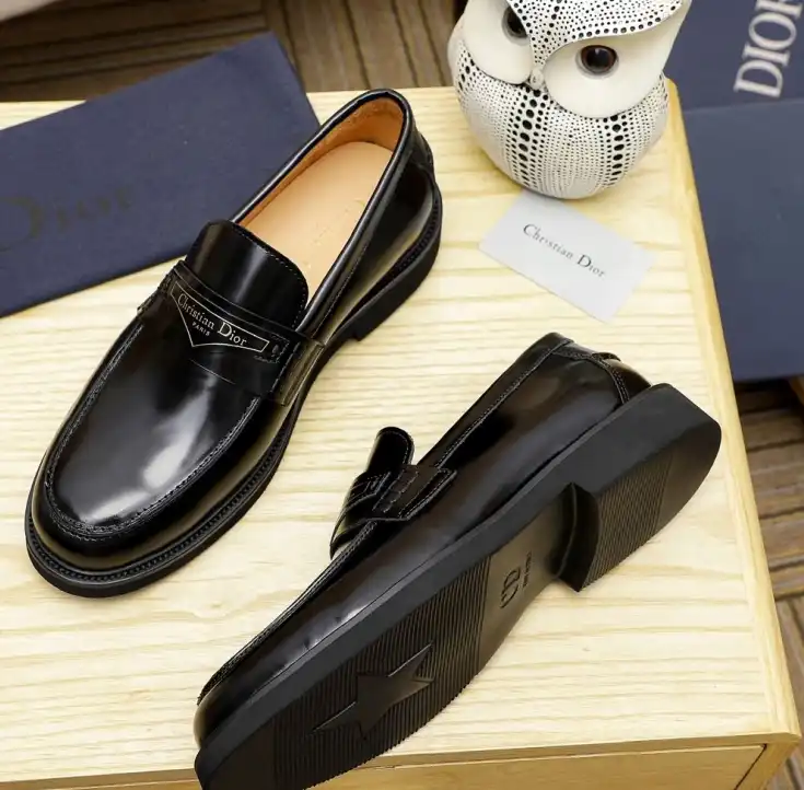 hype Christian Dior Leather Shoes