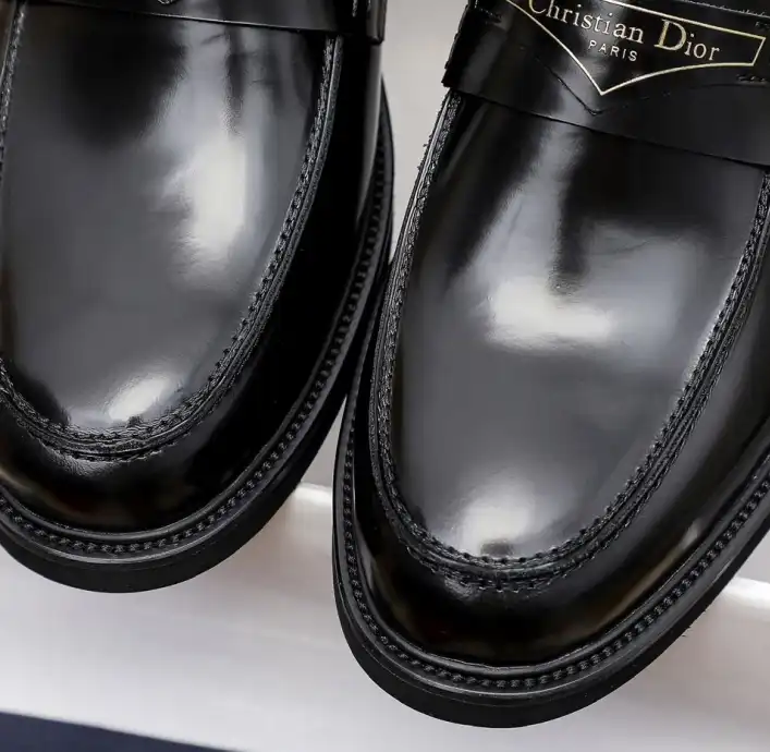 hype Christian Dior Leather Shoes