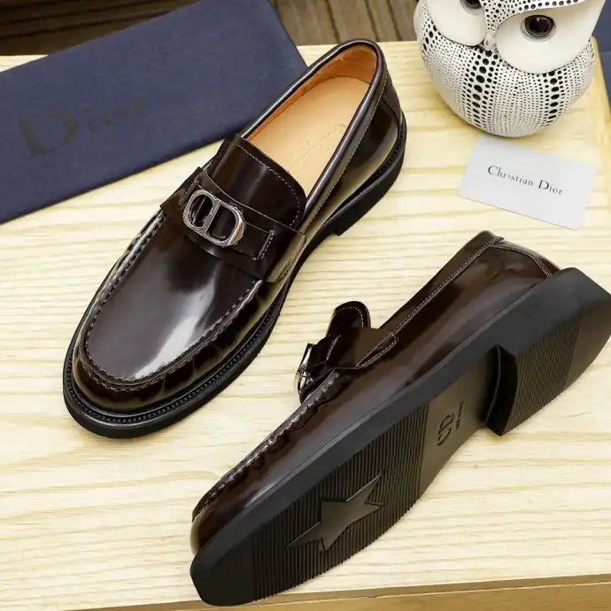 hype Christian Dior Leather Shoes