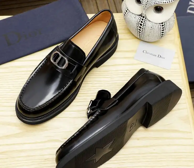 hype Christian Dior Leather Shoes