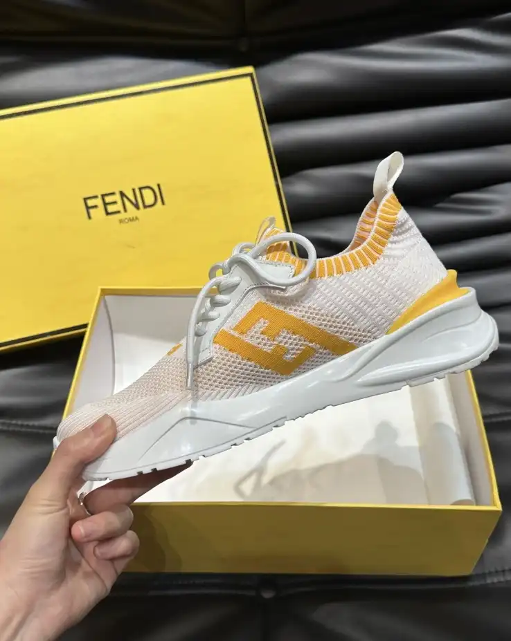 hype Fendi Leather Shoes